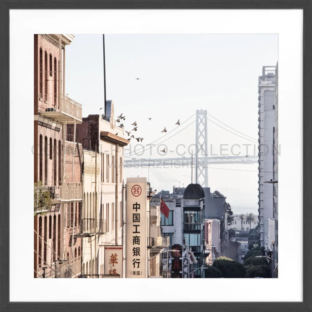 Poster ’Bay Bridge’ San Francisco SF06Q - Wandbilder