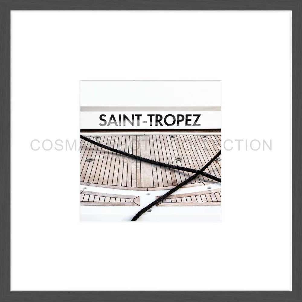 Poster ’Boot’ Saint Tropez ST09OB - 43x43cm