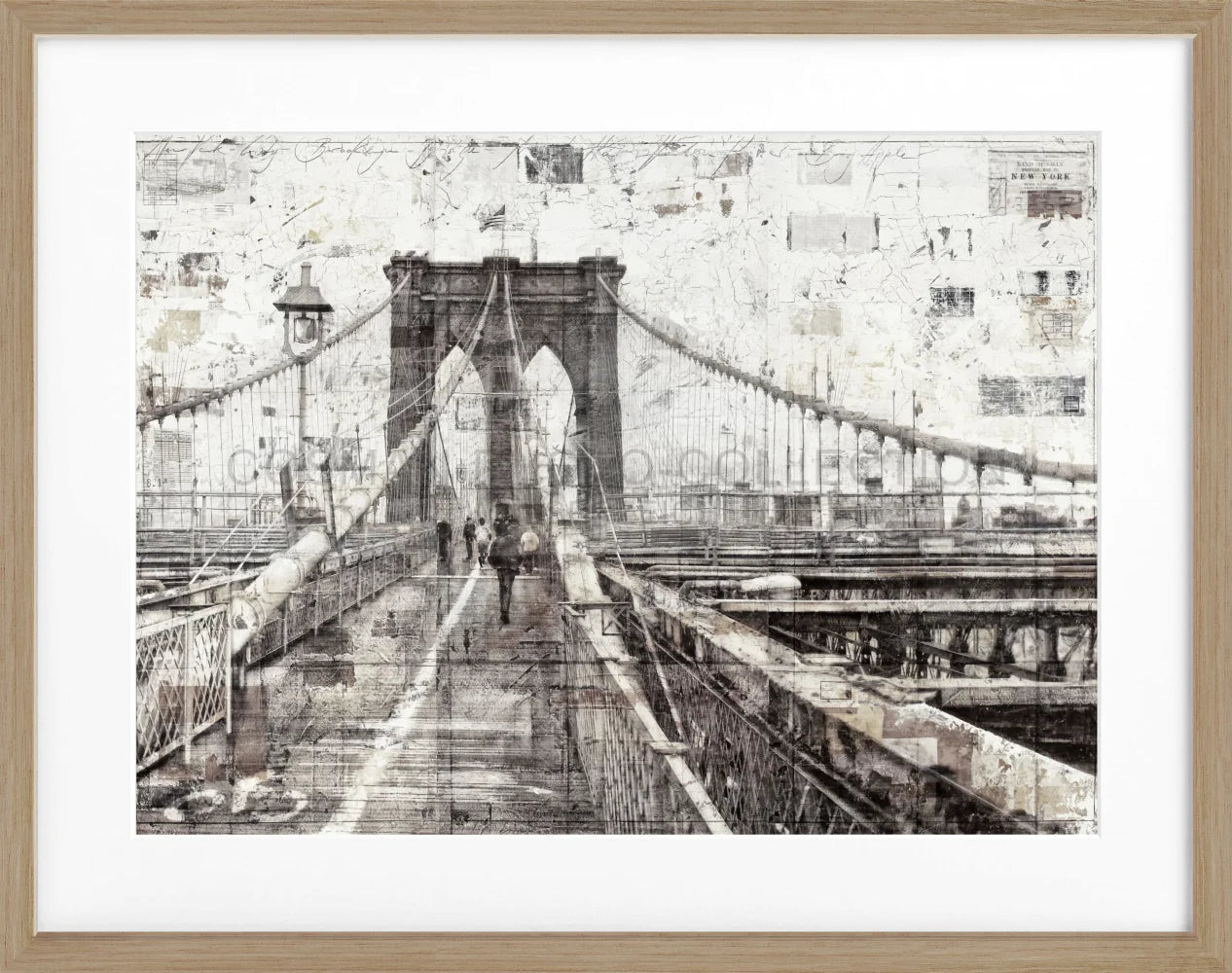 Poster Brooklyn Bridge GM02 - Wandbilder