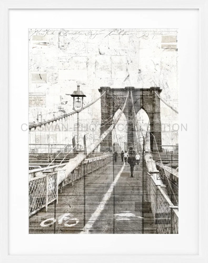 Poster Brooklyn Bridge GM02B - Wandbilder