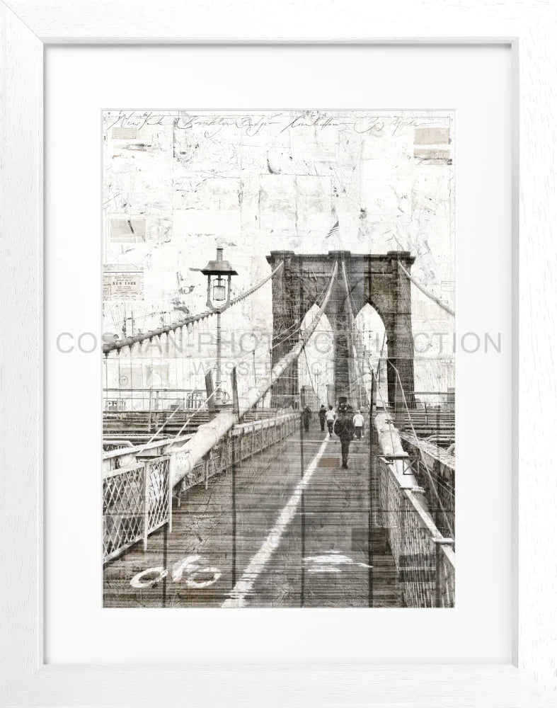 Poster Brooklyn Bridge GM02B - Wandbilder