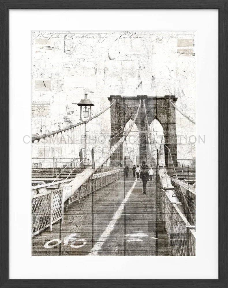 Poster Brooklyn Bridge GM02B - Wandbilder