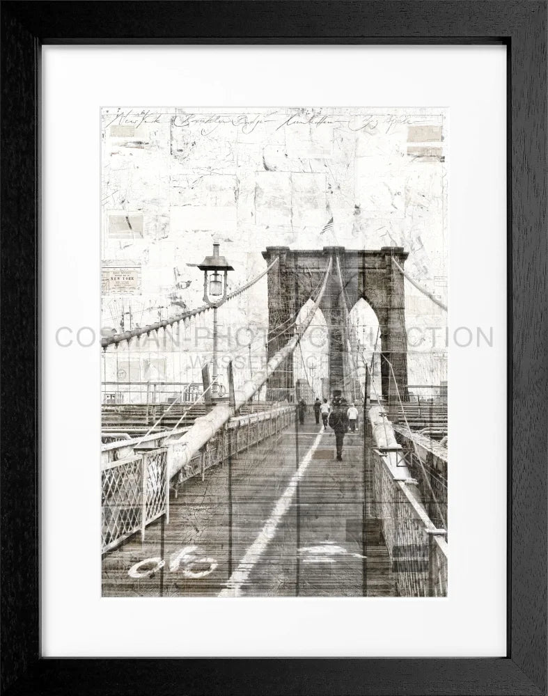 Poster Brooklyn Bridge GM02B - Wandbilder