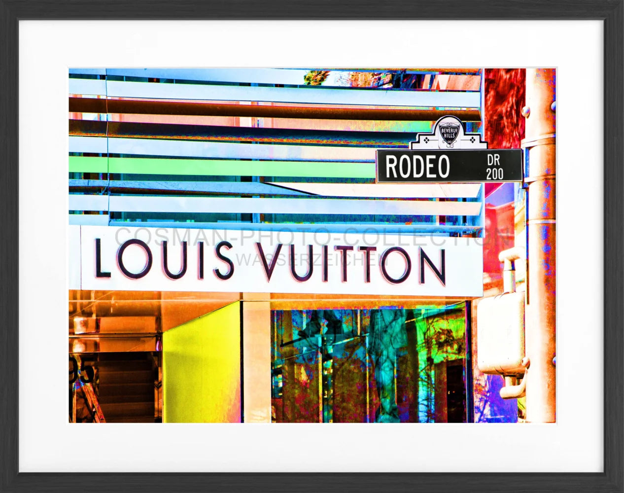 Poster ’Color Edition’ Kalifornien Beverly Hills