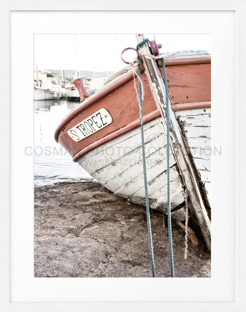 Poster ’Fischerboot’ Saint Tropez ST27 - Wandbilder