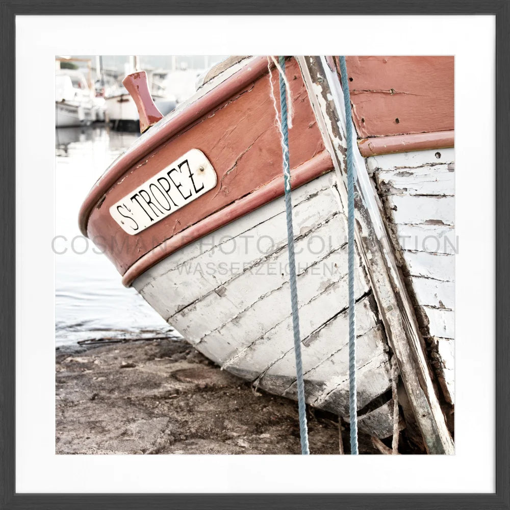 Poster ’Fischerboot’ Saint Tropez ST27Q - Wandbilder