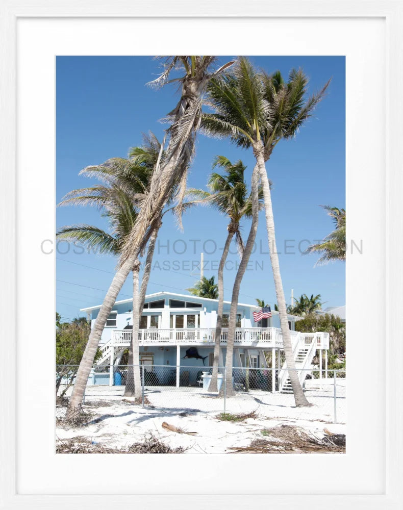 Poster Florida Key West ’Beach House’ FL26 - Wandbilder