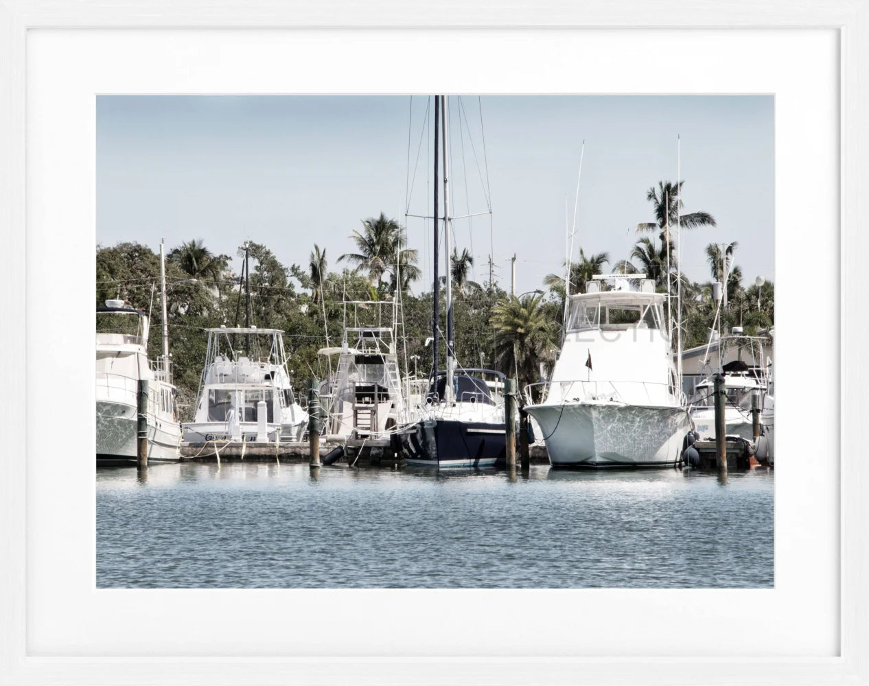 Poster Florida Key West ’Boat’ FL12 - Wandbilder