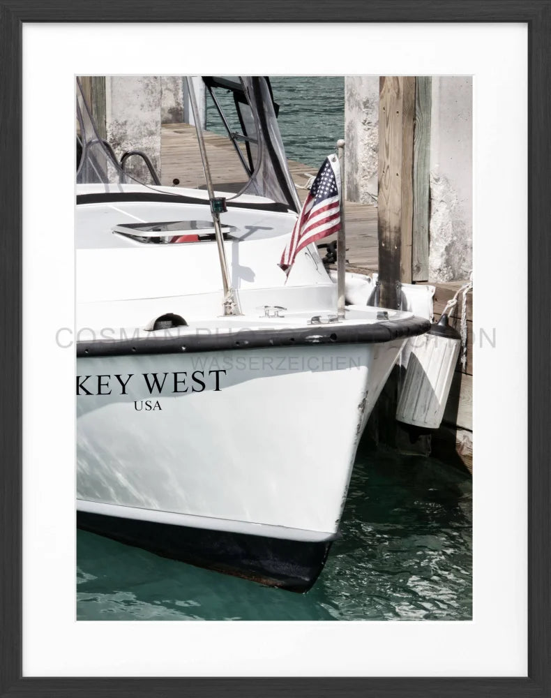 Poster Florida Key West ’Boat’ FL33 - Wandbilder