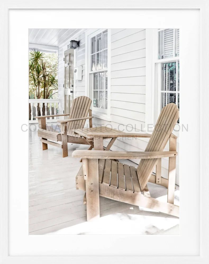 Poster Florida Key West ’Deckchair’ FL44 - Wandbilder