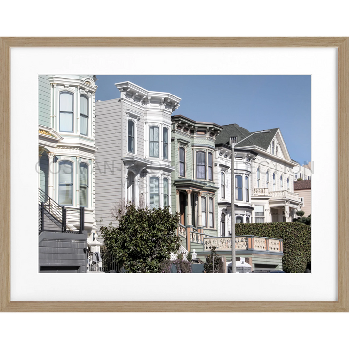 Poster San Francisco SF26 - Eiche Furnier 1.5cm / Motiv: