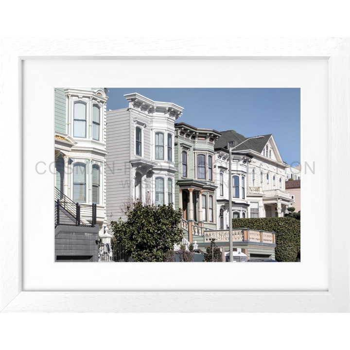 Poster San Francisco SF26 - Weiss 3cm / Motiv: farbe / S