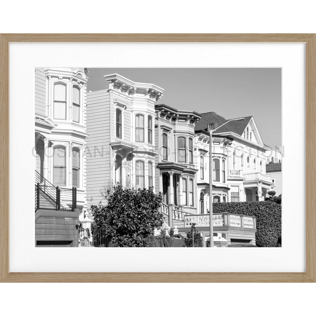 Poster San Francisco SF26 - Eiche Furnier 1.5cm / Motiv: