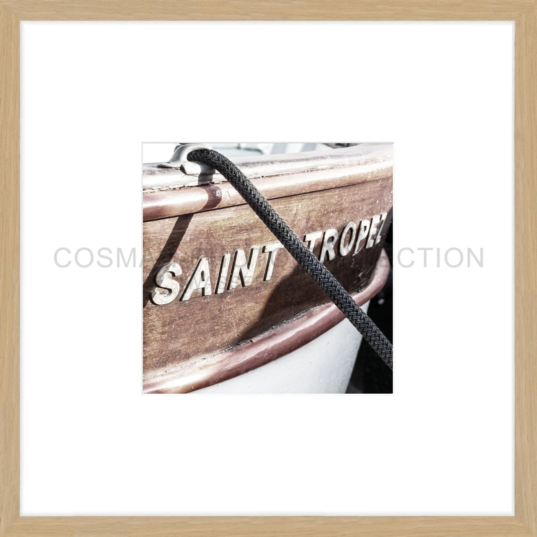 Poster ’Boot’ Saint Tropez ST06OB - 43x43cm