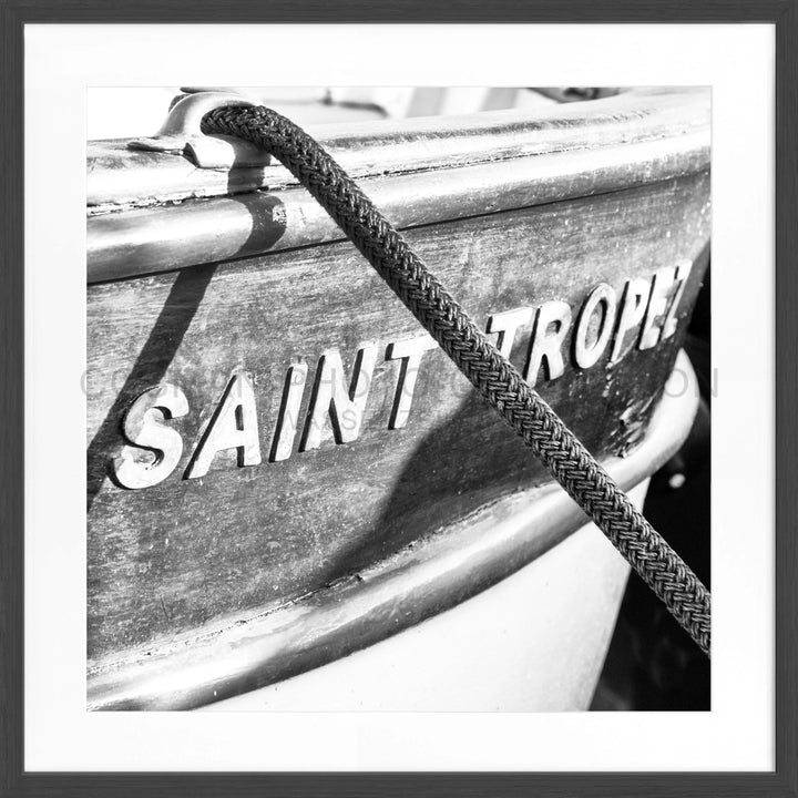 Poster ’Boot’ Saint Tropez ST06Q - Schwarz matt 1.5cm