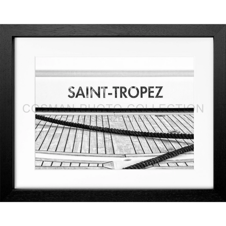 Poster ’Boot’ Saint Tropez ST09 - Schwarz 3cm / S (31cm