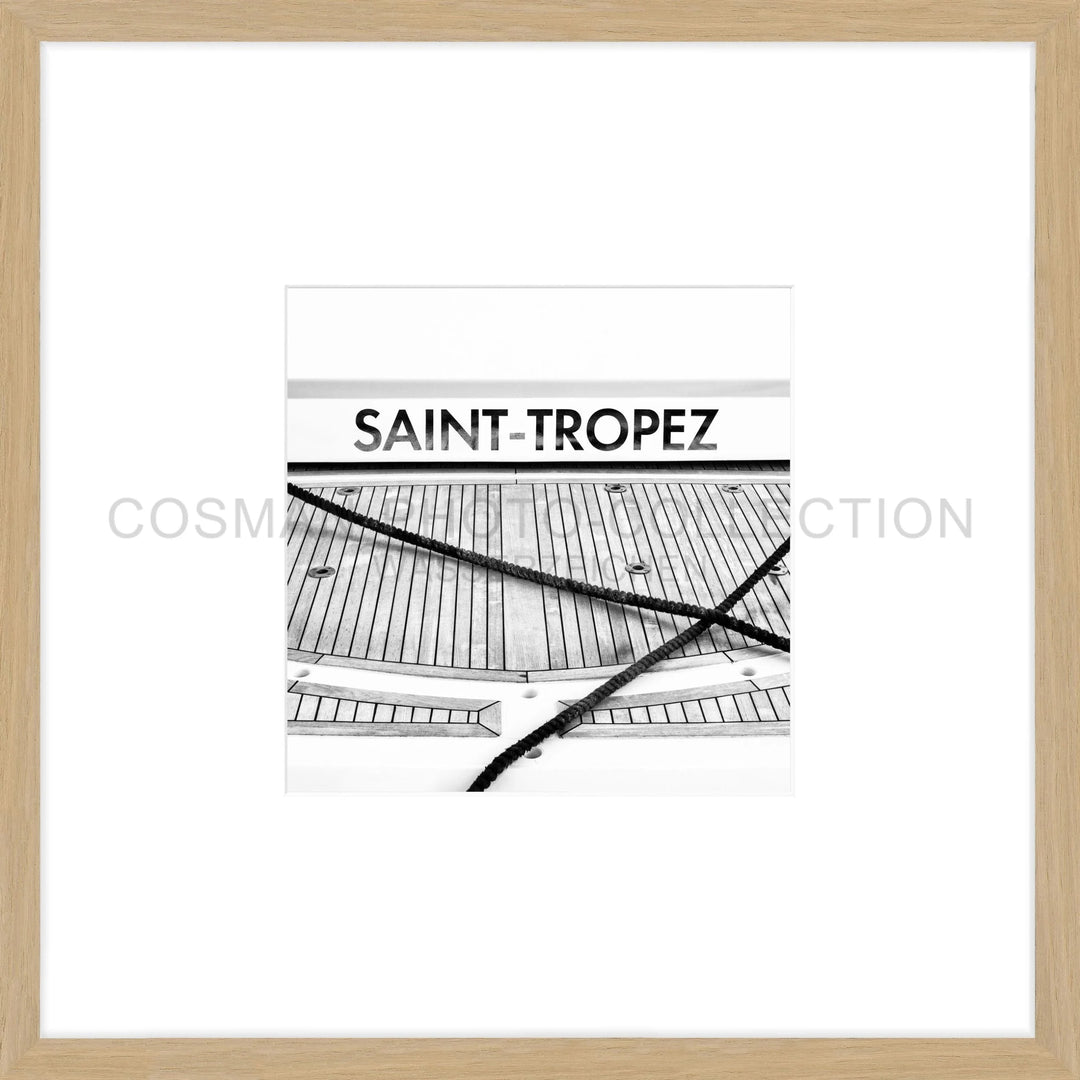 Poster ’Boot’ Saint Tropez ST09OB - 43x43cm