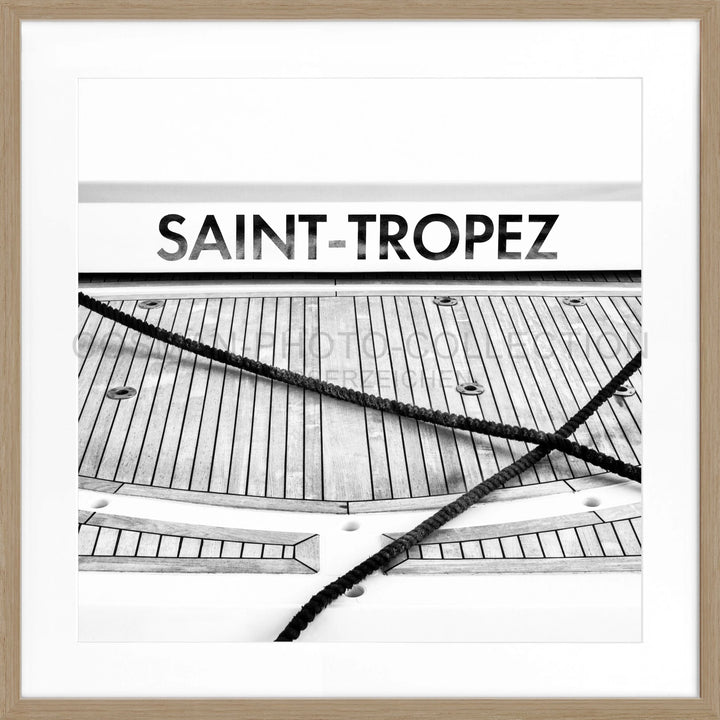 Poster ’Boot’ Saint Tropez ST09Q - Eiche Furnier 1.5cm