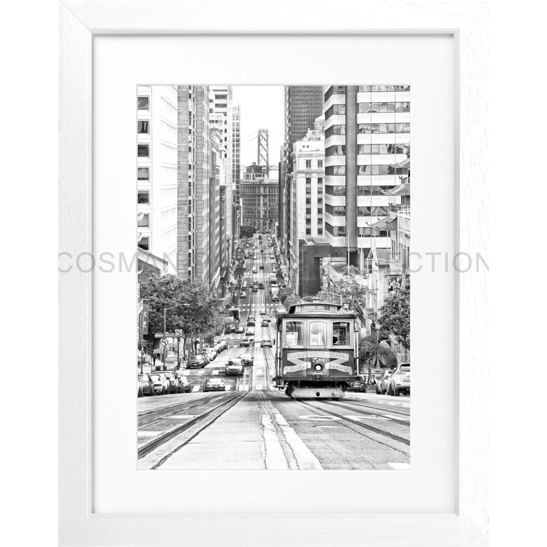 Poster San Francisco SF30 - Weiss 3cm / Motiv: