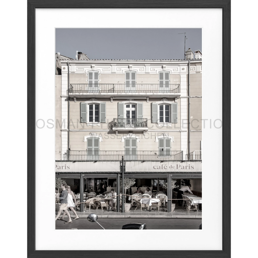 Poster Saint Tropez ST13 - Schwarz matt 1.5cm / S (25cm x