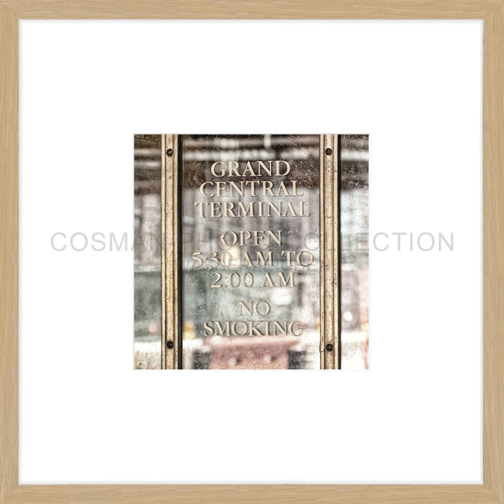 Poster ’Central Station’ New York NY87OB - 43x43cm