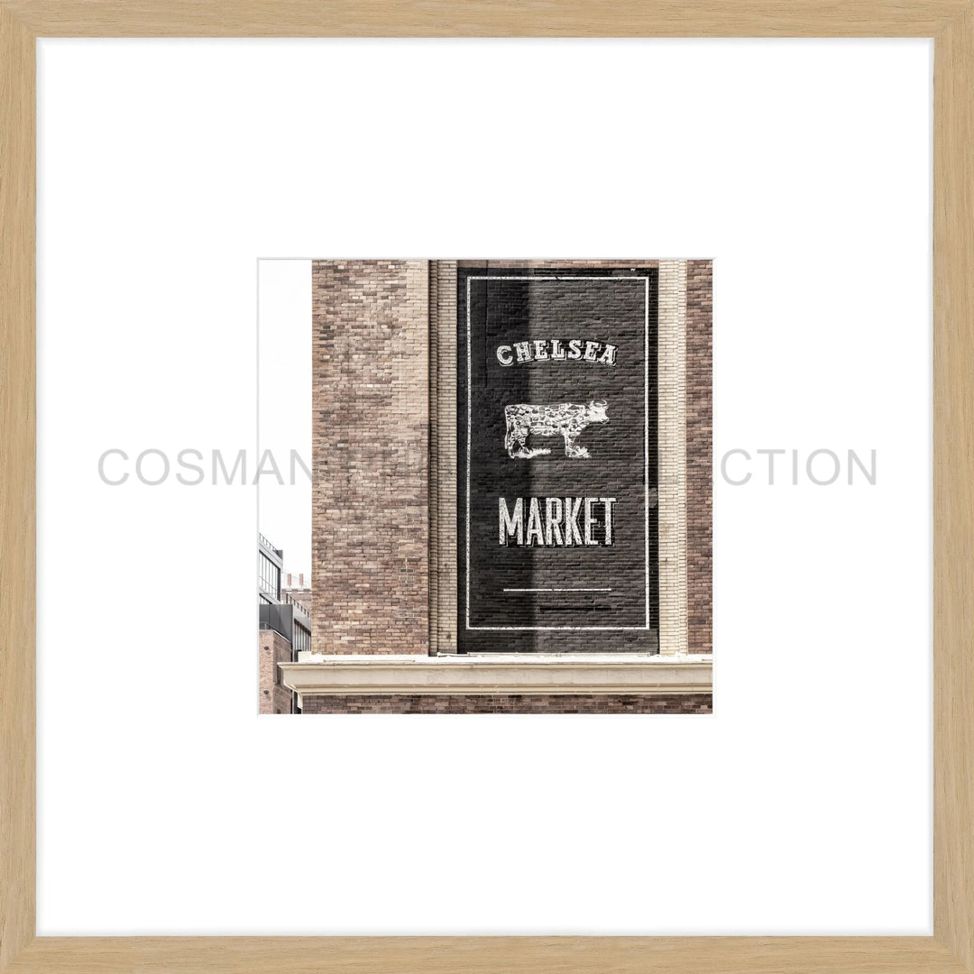 Poster ’Chelsea Market’ New York NY41OB - 43x43cm