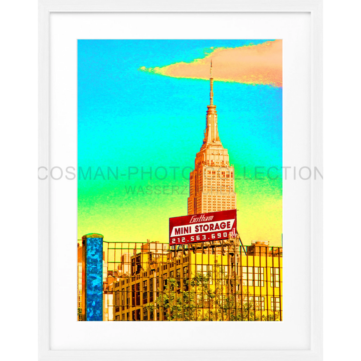 Poster ’Color Edition’ New York NY117 - Weiss 1.5cm / S