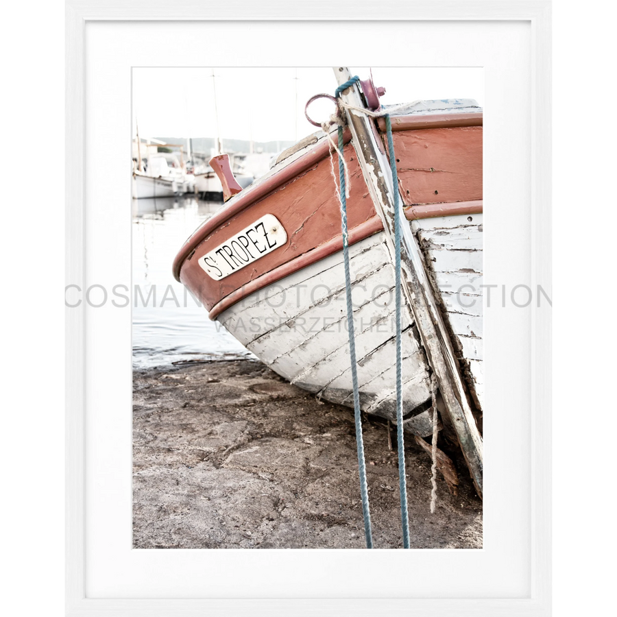 Poster Saint Tropez ST27 - Weiss 1.5cm / S (25cm x 31cm)