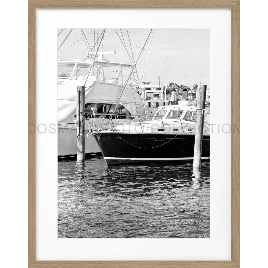 Poster Florida Key West ’Boat’ FL19 - Eiche Furnier