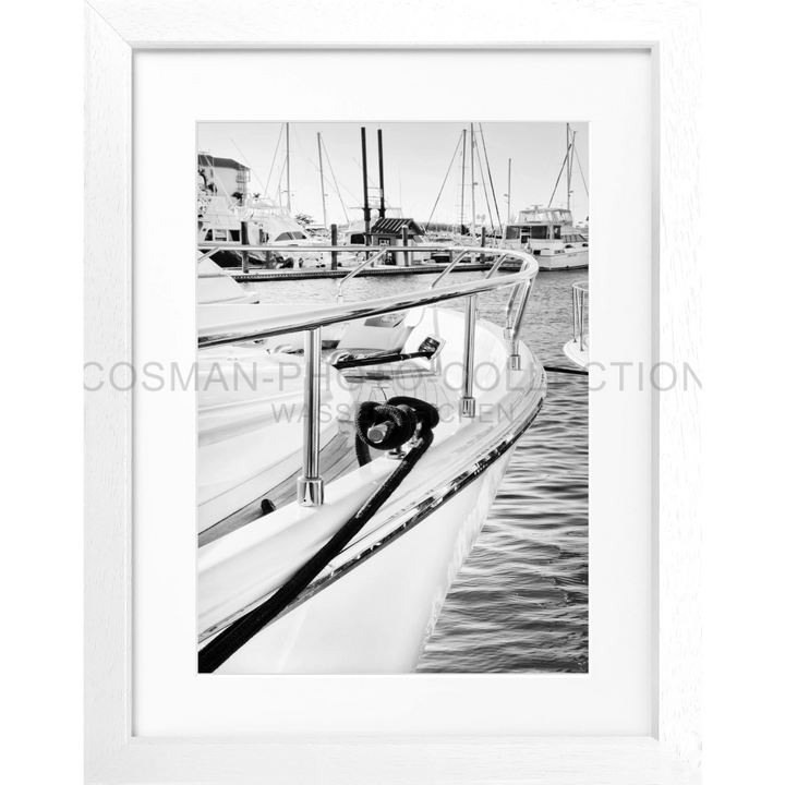 Poster Florida Key West ’Boat’ FL37 - Weiss 3cm / S