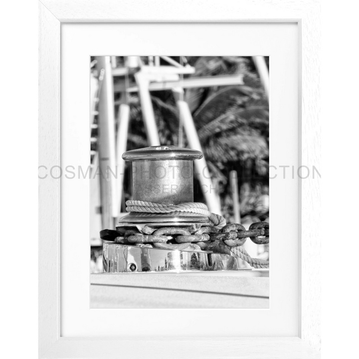 Poster Florida Key West ’Boat’ FL45 - Weiss 3cm / S