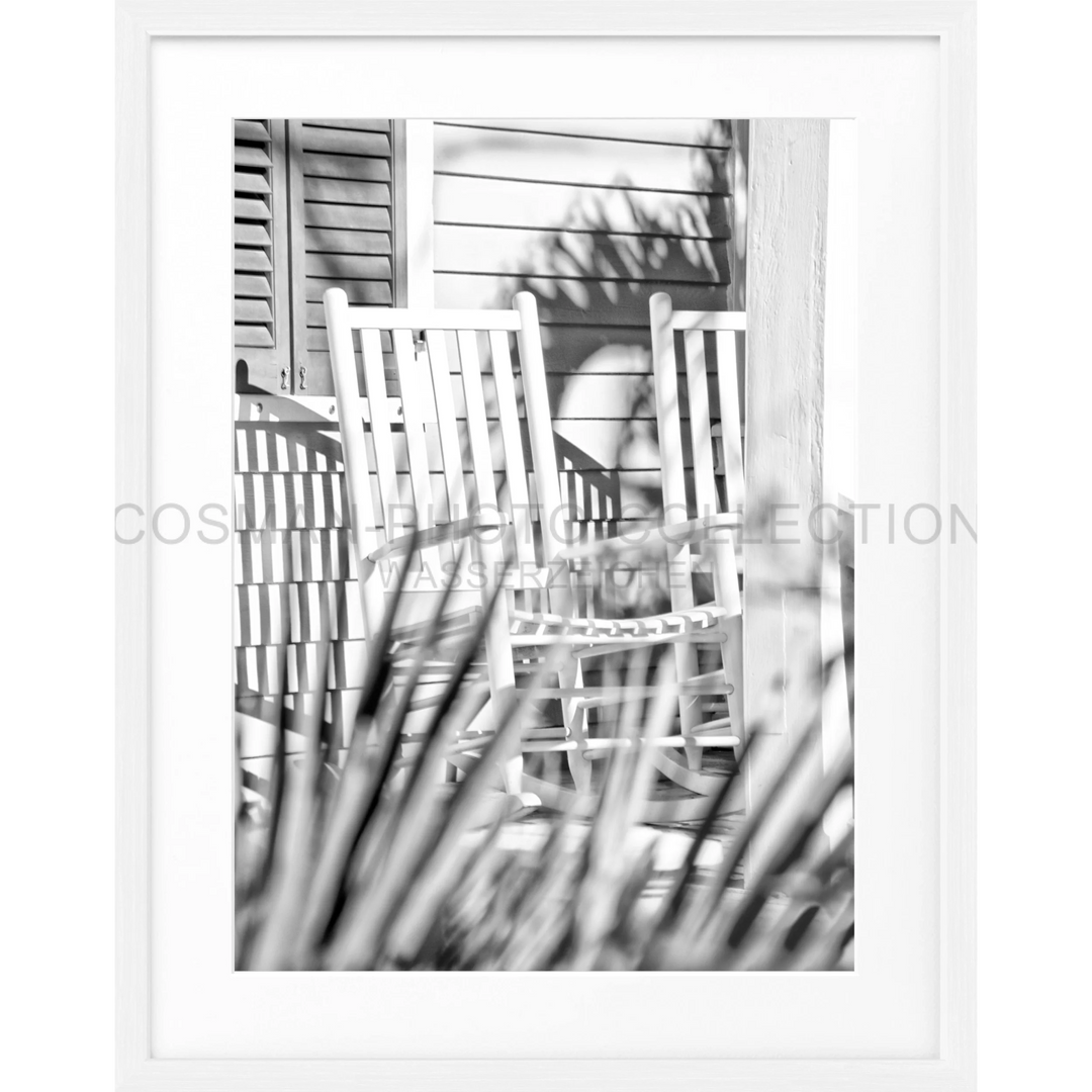 Poster Florida Key West ’Deckchair’ FL24 - Weiss 1.5cm