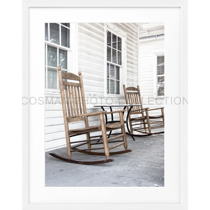 Poster Florida Key West ’Deckchair’ FL30 - Weiss 1.5cm