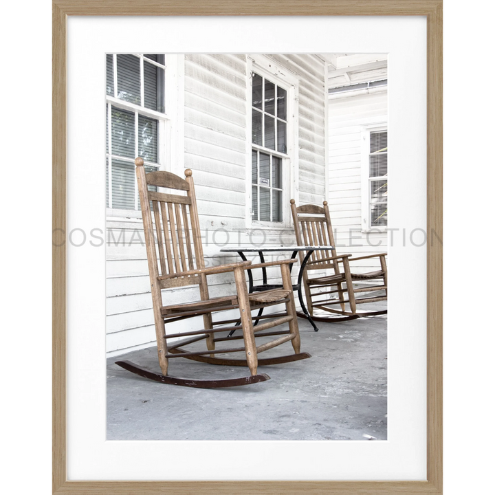 Poster Florida Key West ’Deckchair’ FL30 - Eiche