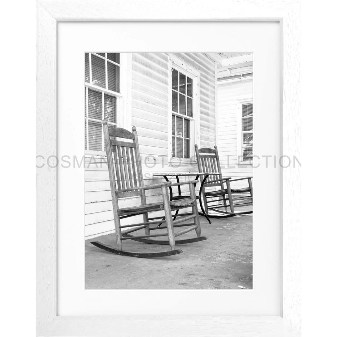 Poster Florida Key West ’Deckchair’ FL30 - Weiss 3cm