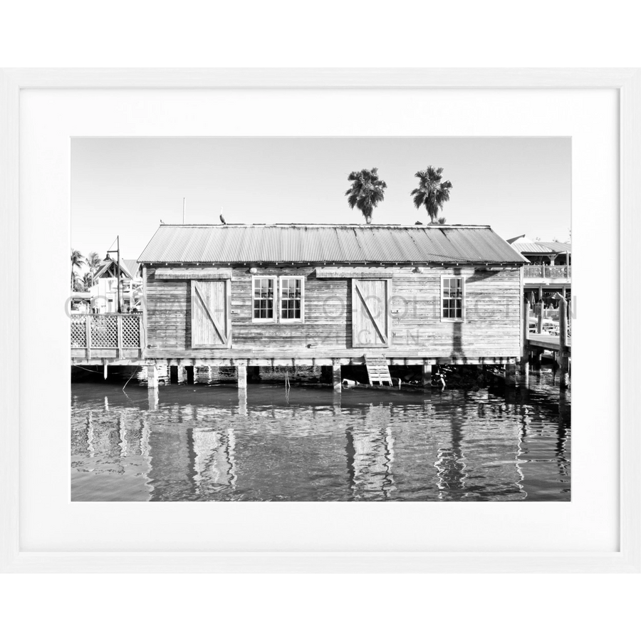 Poster Florida Key West FL02 - Weiss 1.5cm / S (31cm x