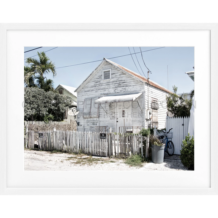 Poster Florida Key West FL06 - Weiss 1.5cm / S (31cm x