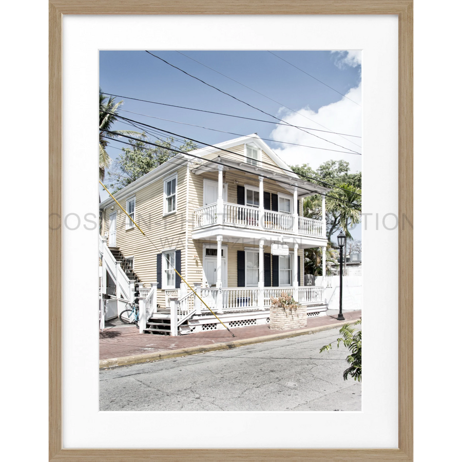 Poster Florida Key West FL21 - Eiche Furnier 1.5cm / S