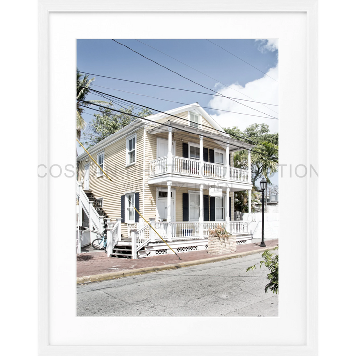 Poster Florida Key West FL21 - Weiss 1.5cm / S (25cm x