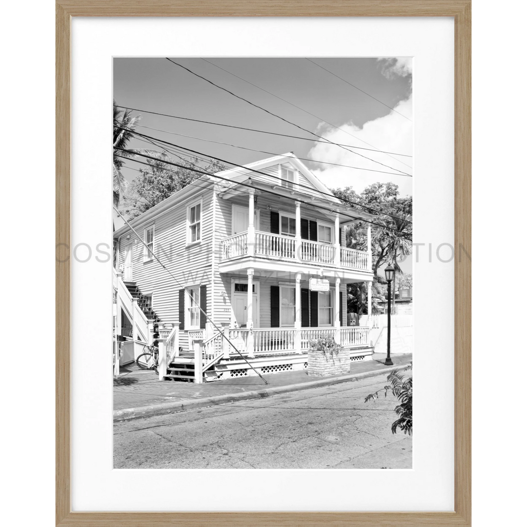 Poster Florida Key West FL21 - Eiche Furnier 1.5cm / S