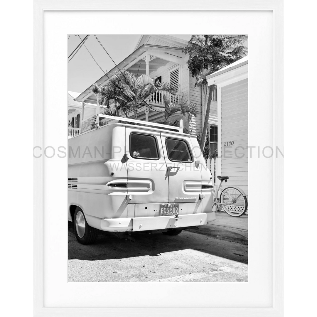 Poster Florida Key West FL23 - Weiss 1.5cm / S (25cm x