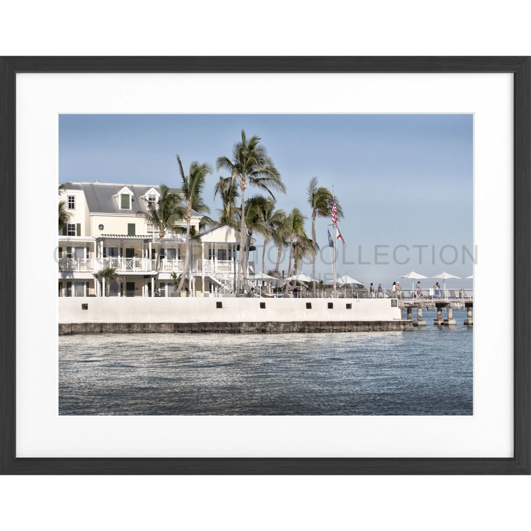 Poster Florida Key West FL42A - Schwarz matt 1.5cm / S