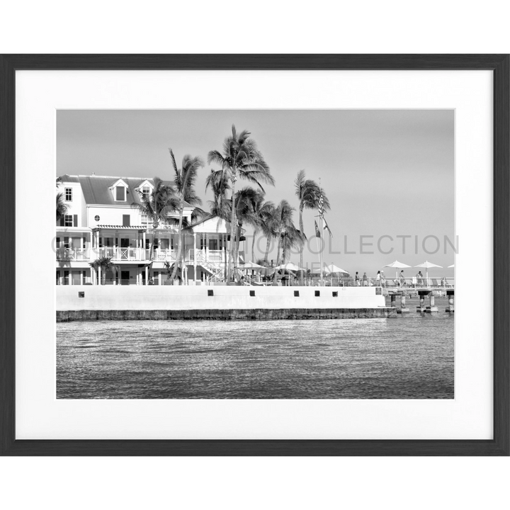 Poster Florida Key West FL42A - Schwarz matt 1.5cm / S