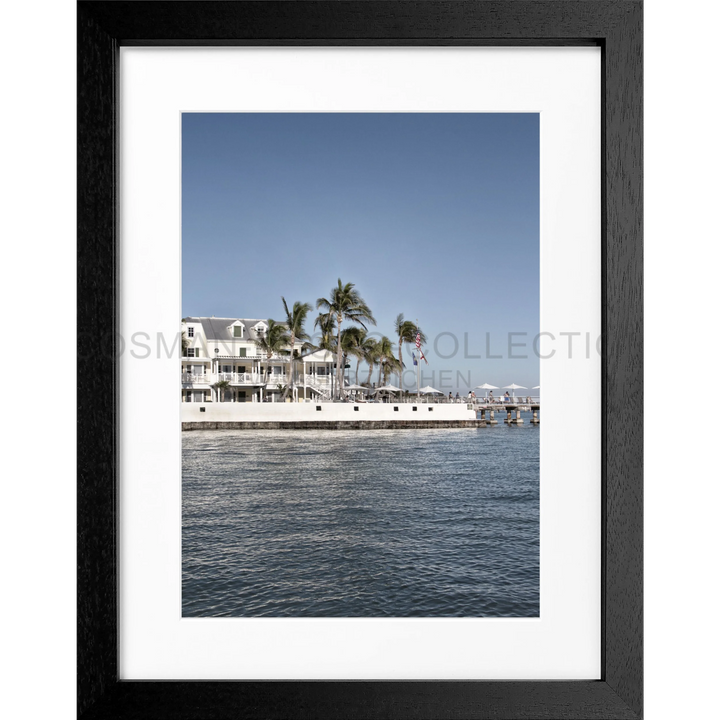 Poster Florida Key West FL42B - Schwarz 3cm / S (25cm x