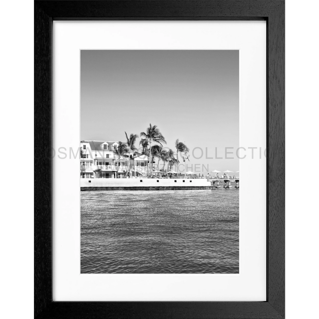 Poster Florida Key West FL42B - Schwarz 3cm / S (25cm x