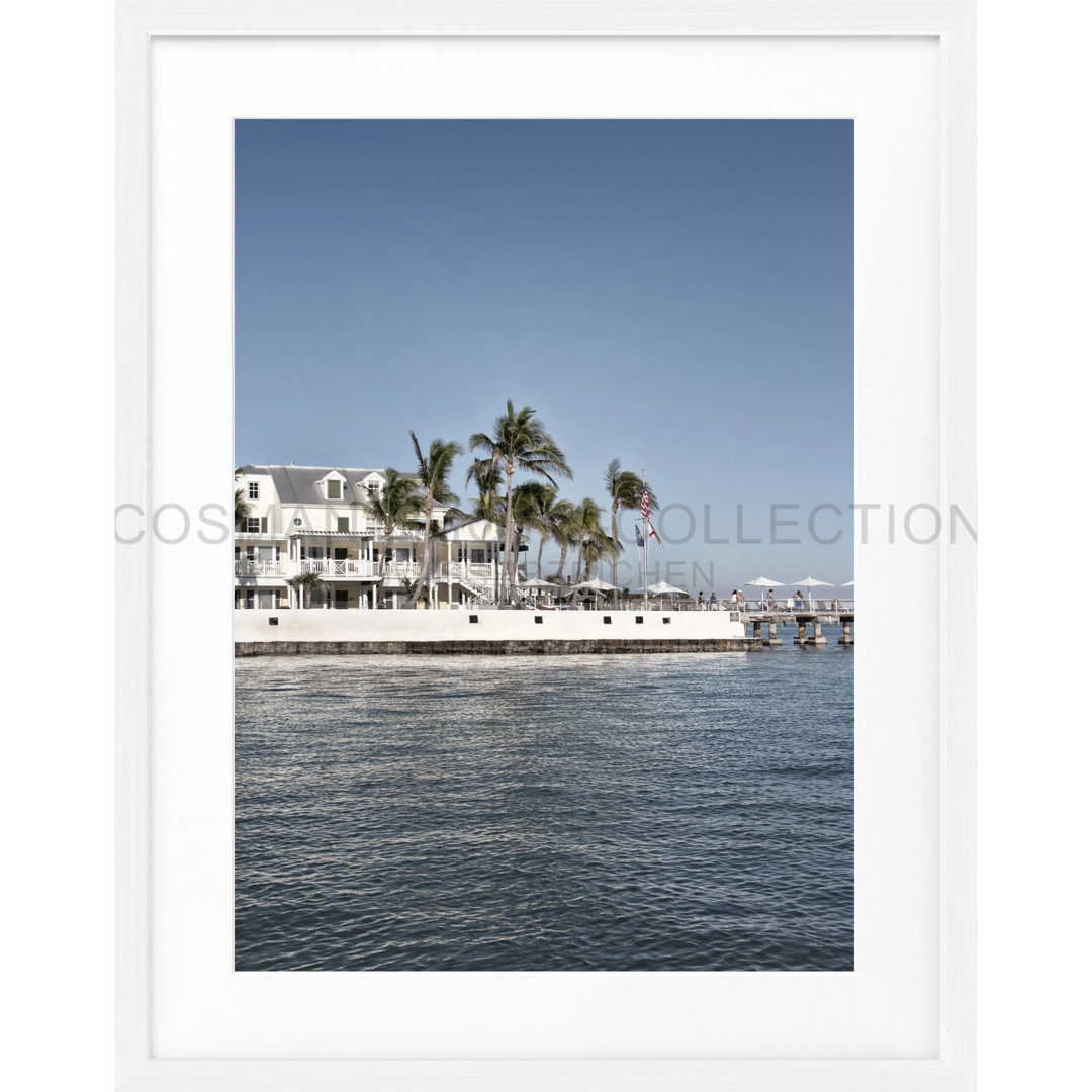 Poster Florida Key West FL42B - Weiss 1.5cm / S (25cm x