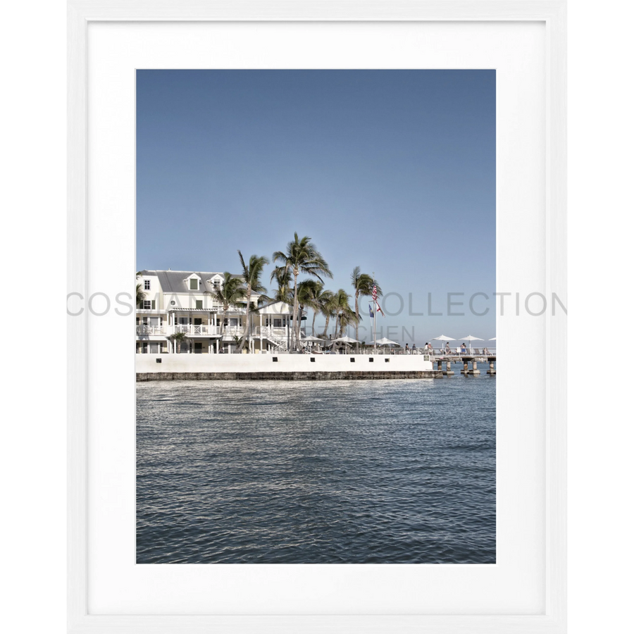 Poster Florida Key West FL42B - Weiss 1.5cm / S (25cm x