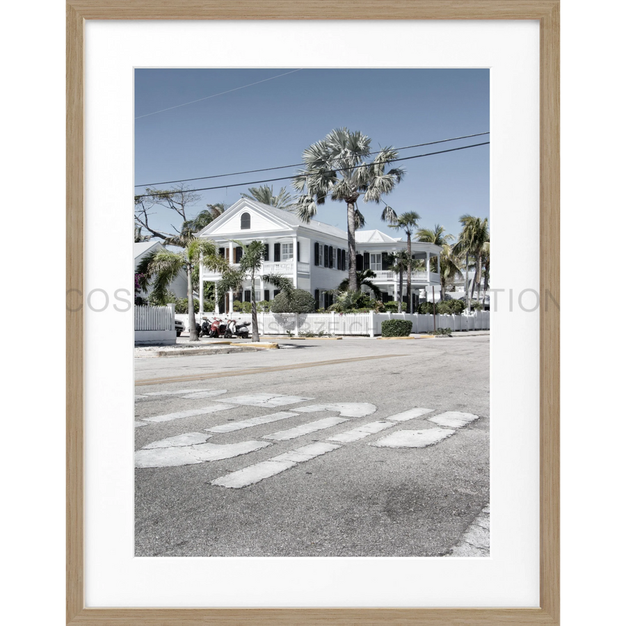 Poster Florida Key West FL43 - Eiche Furnier 1.5cm / S