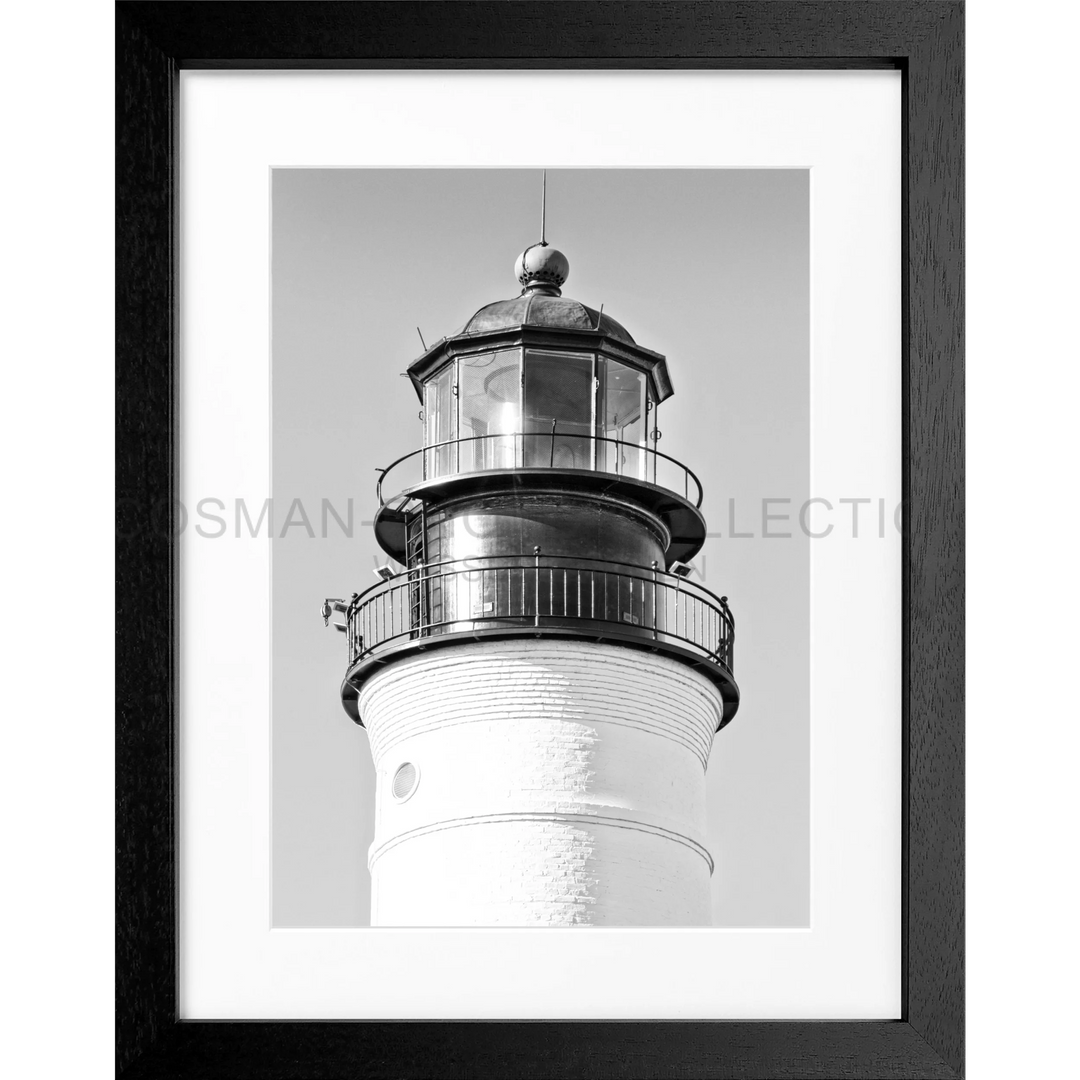 Poster Florida Key West ’Lighthouse’ FL36 - Schwarz 3cm