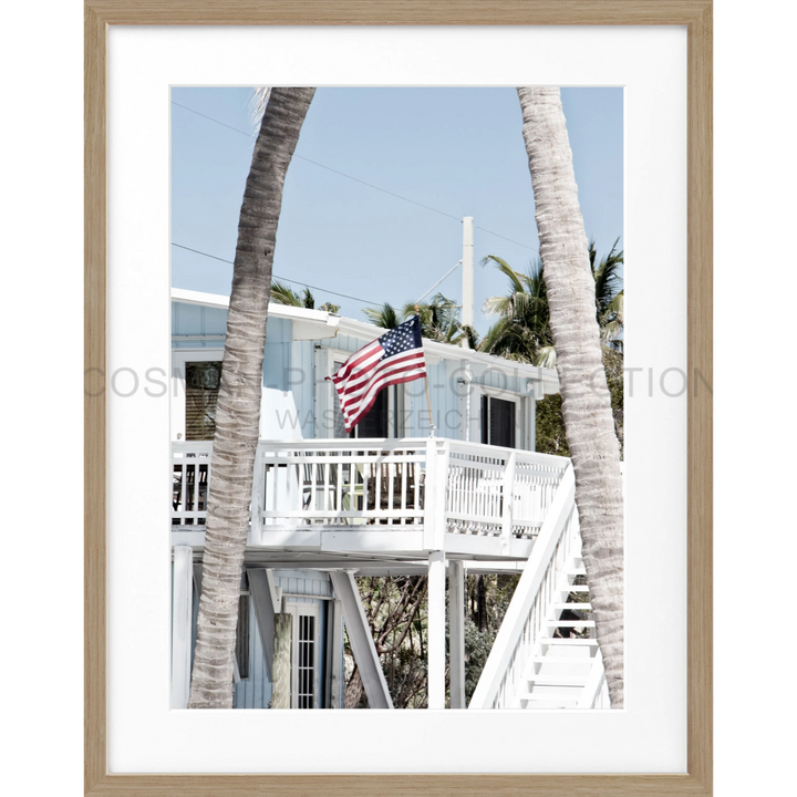 Poster Florida Keys FL20 - Eiche Furnier 1.5cm / S (25cm x